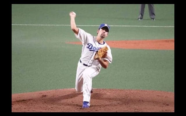 中日・阿知羅、2年ぶり1軍登板で好投　白星ならずも6回1失点「次が大事になる」