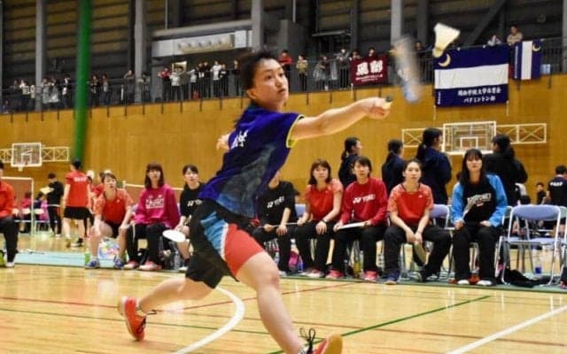 【バドミントン部女子】　３－２で京産大制し、開幕連勝！