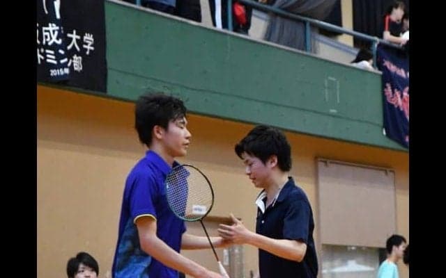 【バドミントン部男子】 立命大に１ー４で敗北し、課題残る