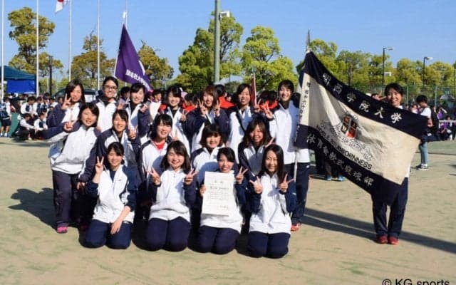 【ソフトテニス部女子】　リーグ戦連覇ならず、３勝２敗で３位入賞