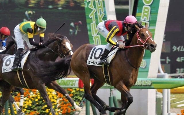 【東京8R】上がり32.5！オールザゴーが豪脚発揮