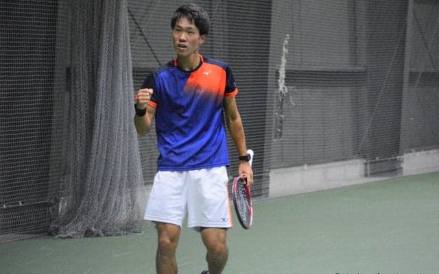 【テニス（男子）】優勝候補の羽澤、今村がベスト8進出/　関東学生テニストーナメント大会　本戦4日目
