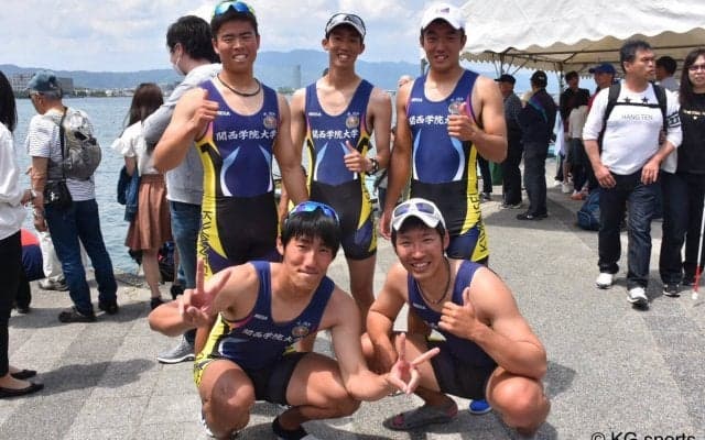 【ボート部】 男子舵手付きフォアＡが３位入賞で悲願のメダル獲得！