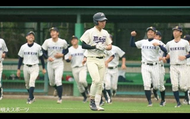試合終盤の猛攻届かず　５-６で立大に惜敗／東京六大学春季リーグ戦