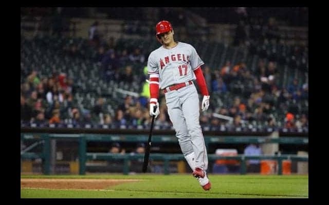 【MLB】大谷翔平、219日ぶり打者復帰戦は4の0も今季初打点＆四球　走塁では右肘に固定具
