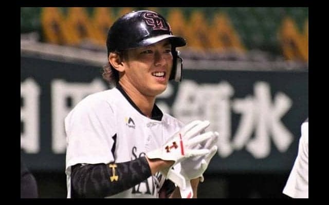 鷹・今宮、初回の同点弾は「あっち向いてホイ」　貴重な一発も「今日は全然」