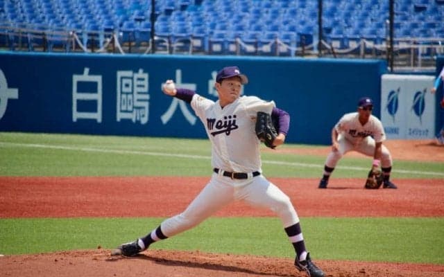 初回4得点！明大が前日のうっ憤を晴らす勝利で首位に並ぶ！【5/12 春季東京六大学野球 2回戦 明治大学 vs 東京大学】
