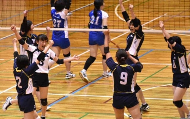 【バレーボール部女子】　京産大に初勝利！　５勝１敗で最終戦へ