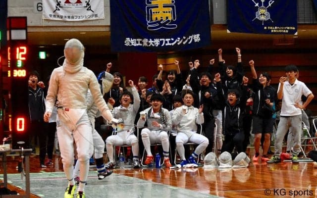 【フェンシング部】 男子４位、女子５位でサーブルリーグ戦終幕