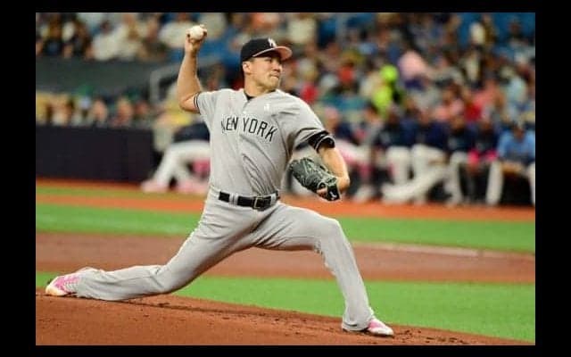 【MLB】田中将大、7回5安打1失点7奪三振の好投！　12者連続凡退、3勝目の権利もって降板