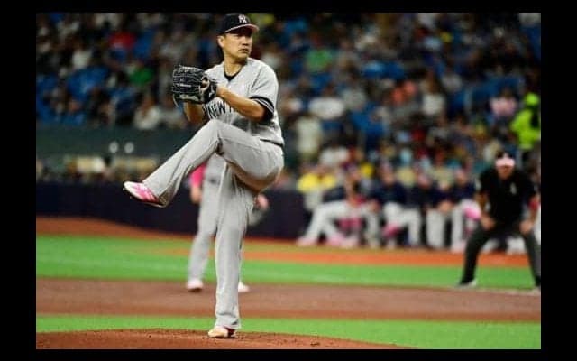 【MLB】田中将大、7回1失点の快投で3勝目の権利　9回に照明切れるアクシデントで中断