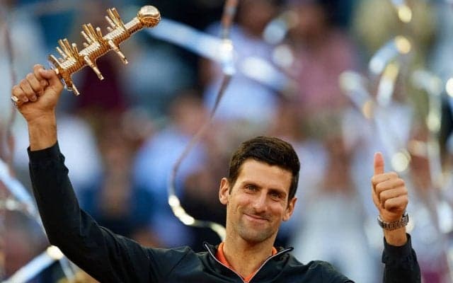 ジョコ 同大会3年ぶり3度目の優勝。ナダルを破ったチチパスを圧倒[ATP1000 マドリード]
