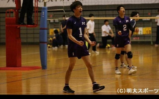 日体大に３－１で勝利　3位でリーグ最終戦へ／春季関東大学1部リーグ戦