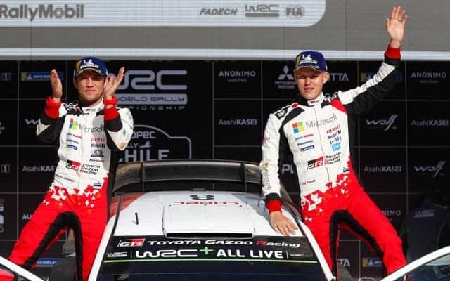 【WRC 第6戦】初開催のチリでトヨタのオット・タナクが快勝、今季2勝目…トヨタ育成選手の勝田貴元も「WRC2」で優勝