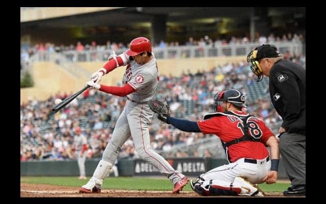 【MLB】大谷翔平、第3打席で鮮やか中前適時打！　今季4度目、3戦連続マルチ＆3戦連続打点