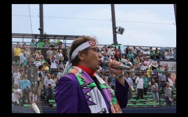 日ハム、「DJチャス。」が年間スポンサーを獲得　5月後半から紫色の衣装に社名ロゴが入る