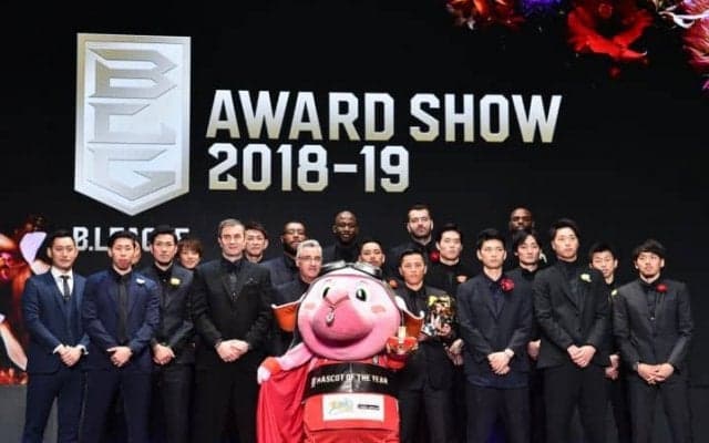『B.LEAGUE AWARD SHOW』遠藤祐亮とダバンテ・ガードナーがベスト5初受賞