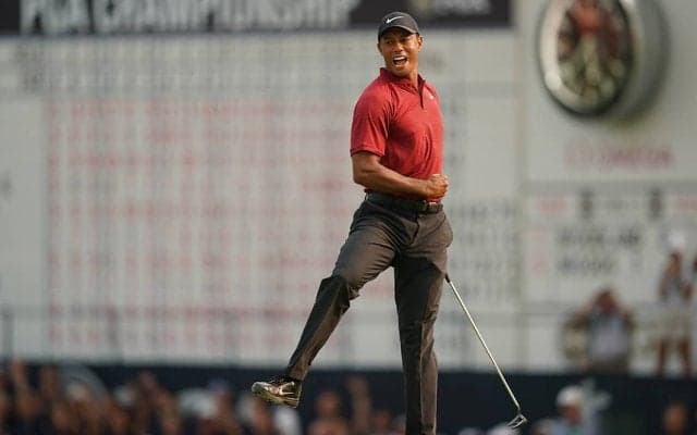 「去年の全米プロの優勝争いがマスターズ優勝に相当活きた」プロキャディ・進藤大典が昨年全米プロのタイガー・ウッズを振り返る