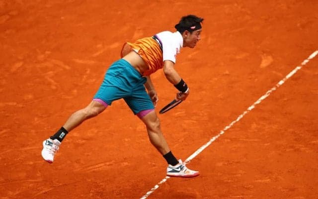 【速報】錦織 2年連続ベスト8進出。苦しむもダブルヘッダー乗り越える[ATP1000 ローマ]