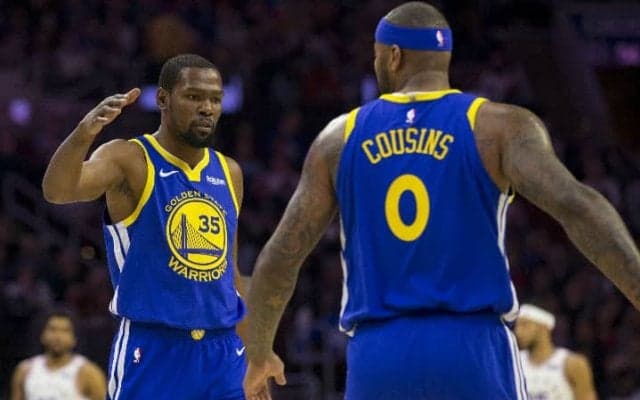 接戦を制し2連勝のウォリアーズ、欠場中のデュラントは敵地での第3、4戦も欠場へ
