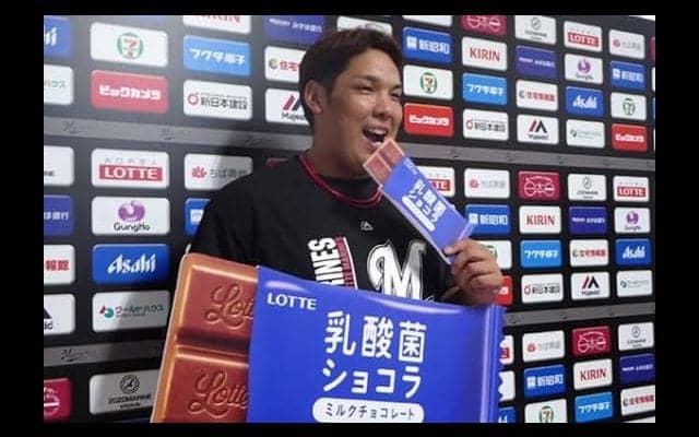 ロッテ井上が18日「乳酸菌ショコラデー」に意欲　「本塁打を打てるように」