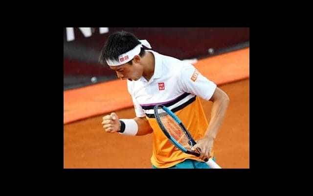 錦織圭、起死回生の逆転勝利。競り勝ってベスト８への扉をこじ開けた