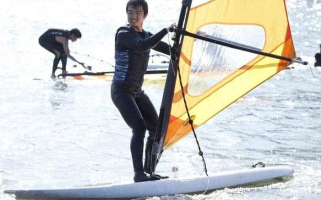 明スポ部員がボードセーリングやってみた！