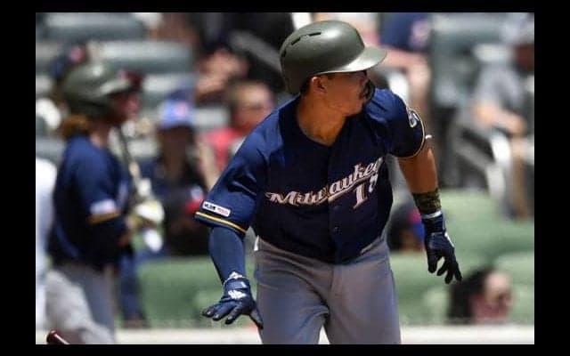 【MLB】ブルワーズの日系3世ヒウラがメジャー初本塁打「間違いなくいい気分だよ」