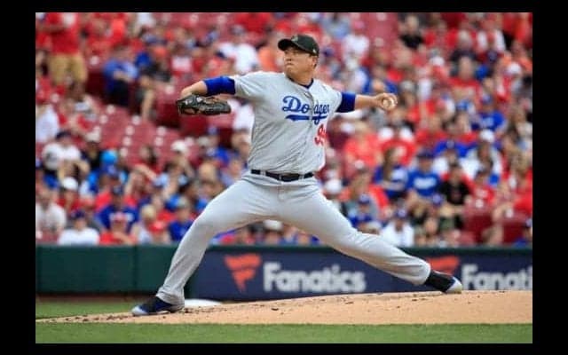 【MLB】ド軍・柳賢振7回無失点の快投で6勝目！　31回連続無失点は球団10位タイ記録