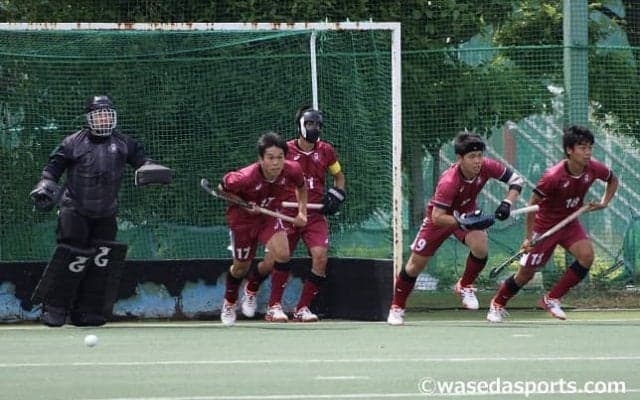 明大に一歩及ばず、３位決定戦へ