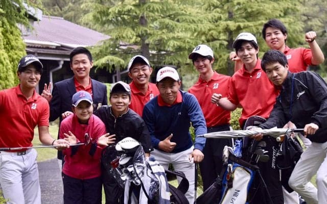【ゴルフ部】大会１日目を３位で折り返す！