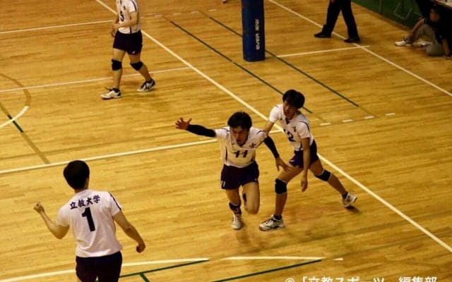 【バレーボール部】猛攻魅せ、最終戦飾る