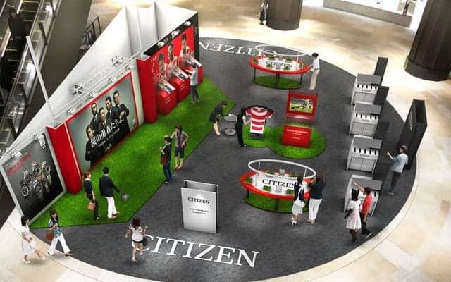 シチズン、日本代表を応援する「ラグビー日本代表モデル発売記念イベント」開催