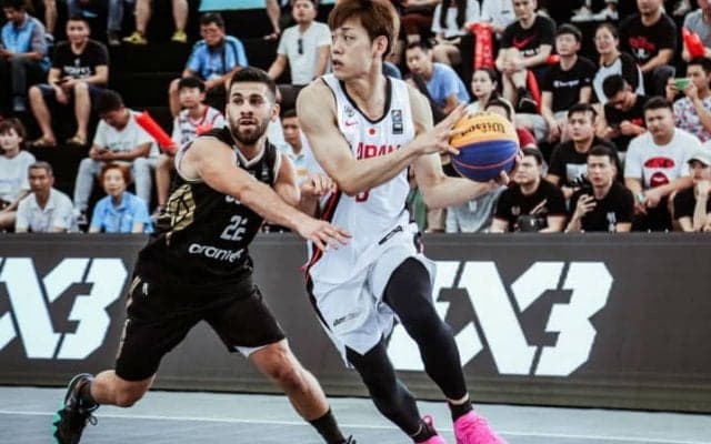 アジアカップに臨む3x3男子日本代表、1勝1敗で予選を突破し決勝トーナメント進出