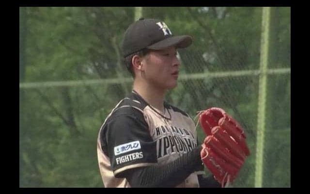 日本ハムドラ1吉田輝、復帰登板で2回無失点の好投！　ウイルス性胃腸炎から復帰