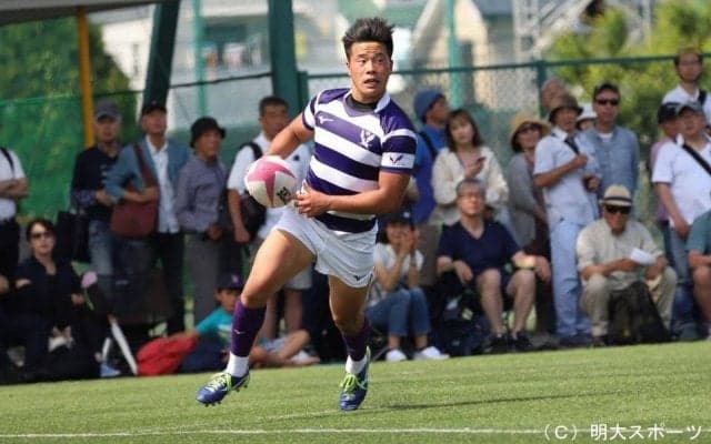 法大を後半突き放す　Ｂグループ首位独走／関東大学春季大会