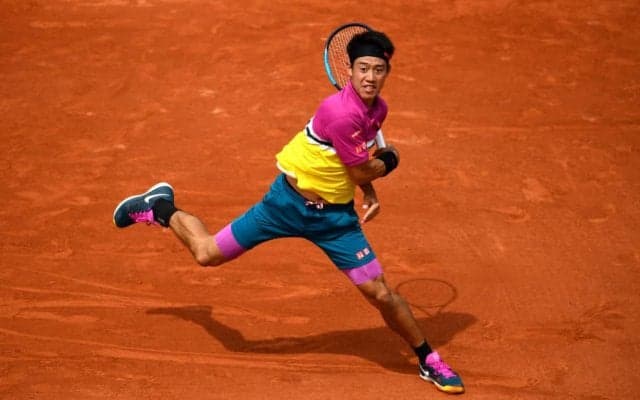 錦織「守りだけにならないように」。快勝で5年連続初戦突破[全仏オープン]