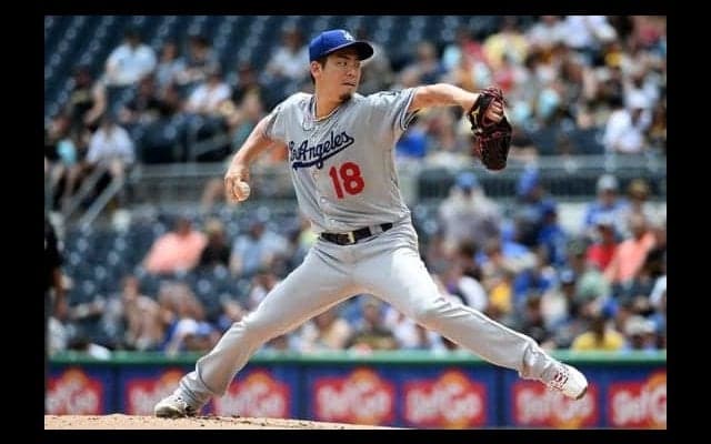 【MLB】前田健太、今季6勝目！　復帰登板は5回5安打3失点、ドジャースは3連勝