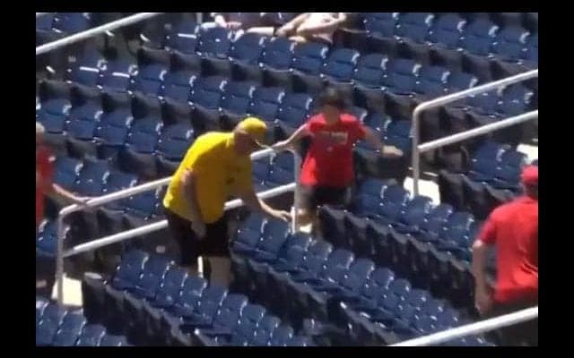 「嫌なヤツ」「酷い」「恥ずかしい」子供とファウルボールを取り合う大人が米で炎上