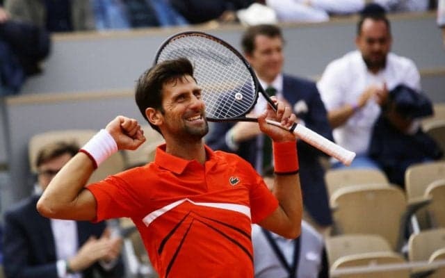 ジョコビッチ 快勝で初戦突破。GS4大会連続優勝に向けて好発進[全仏オープン]