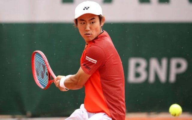 西岡「率直に勝てて嬉しい」。全仏OP初勝利を母にプレゼント[全仏オープン]