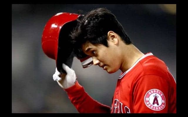 【MLB】大谷翔平、第4打席は158キロ直球に見逃し三振　18試合出場で今季20個目の三振