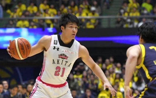 成長株の長谷川暢、秋田ノーザンハピネッツに残留「レベルアップした姿を見せる」