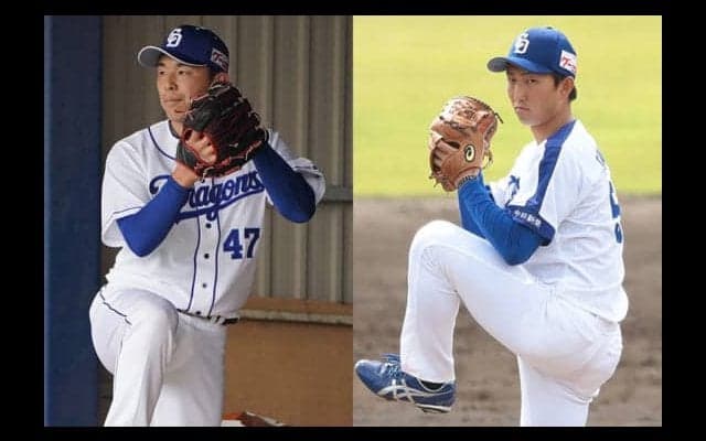 病からの復活目指す中日藤嶋と笠原　共に投球練習を再開、復活にかける思い