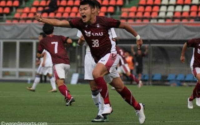 ついに手にした念願の勝ち点３！早稲田らしいサッカーで快勝
