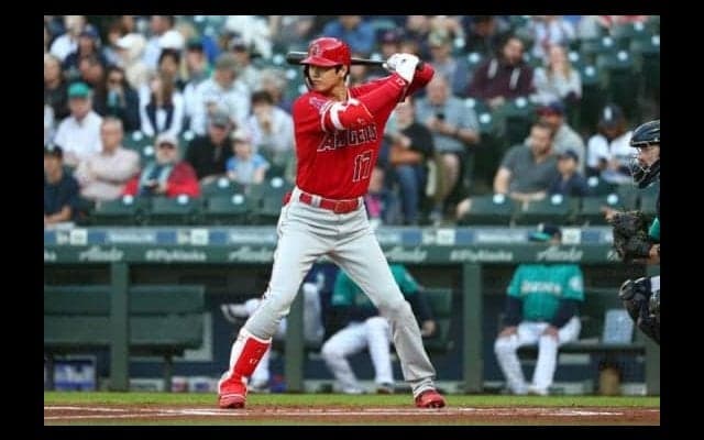 【MLB】大谷翔平、お待たせ豪快3号！　10戦44打席ぶりの一発、トラウトと2者連続弾
