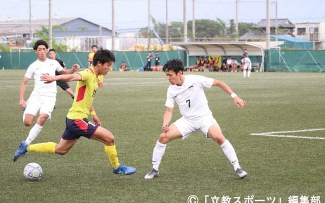 【サッカー部】３点差覆す「奇跡」富士見では起こらず…首位慶大相手に完敗