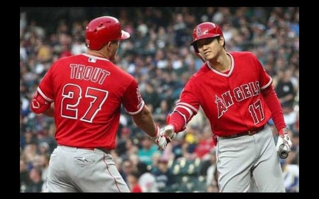 「球界最高のデュオ」-トラウト＆大谷の連続弾にMLB公式も「トラウタニ弾！」