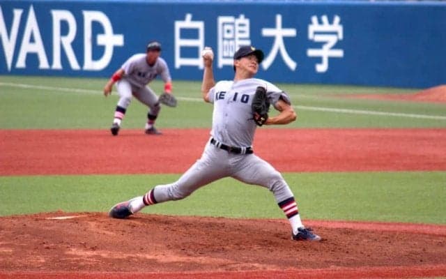 木澤尚文が最速154キロ計測し8回途中10K 慶大が雪辱【6/2 春季東京六大学野球 2回戦 慶應義塾大学 vs 早稲田大学】