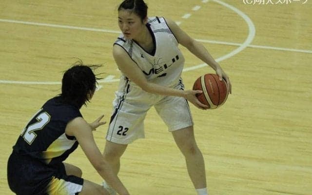 後半に失速  50-69で玉川大に敗れる／関東大学女子新人戦 